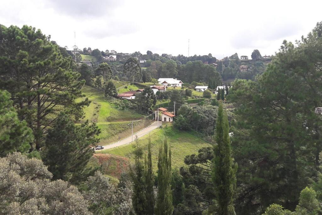 Casa E Vista Privilegiadas No Alto Do Capivari Campos do Jordão Exterior foto