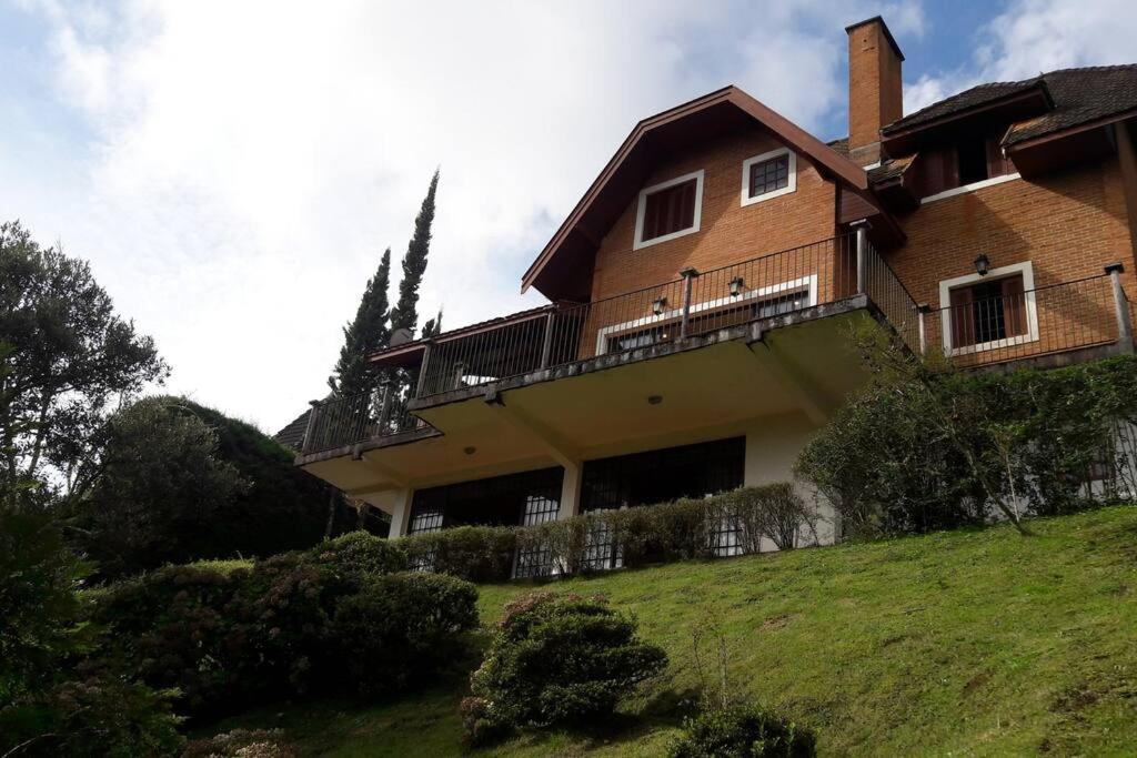 Casa E Vista Privilegiadas No Alto Do Capivari Campos do Jordão Exterior foto