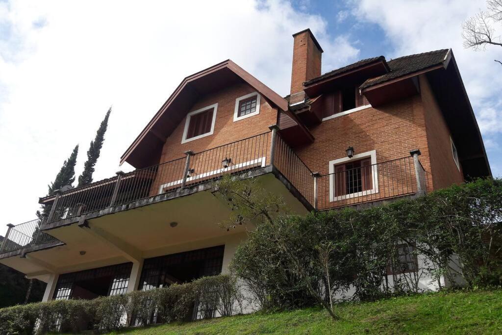Casa E Vista Privilegiadas No Alto Do Capivari Campos do Jordão Exterior foto